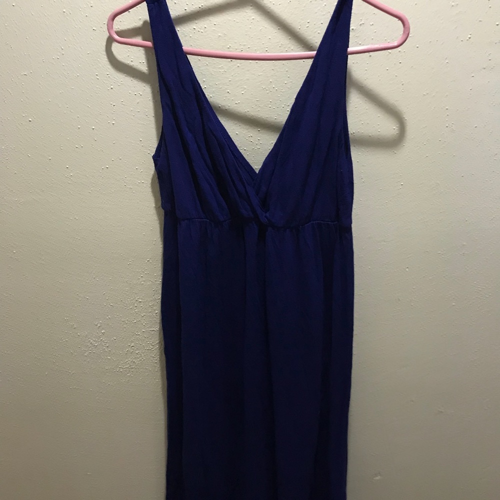 Navy blue dress